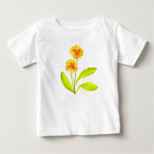 T-shirt Pour Bébé 'La fête du Pansy' sur un Ted de Rouffle Toddler (