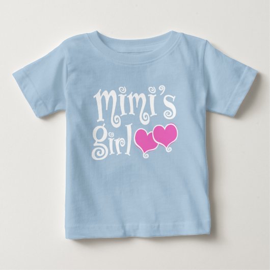 T-shirt Pour Bébé La fille de Mimi (Devant)