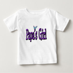 T-shirt Pour Bébé La fille de papa