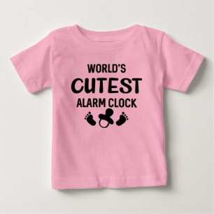 T-shirt Pour Bébé La fille du meilleur réveil du monde