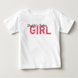 T-shirt Pour Bébé La fille Subie de papa