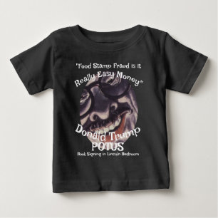 T-shirt Pour Bébé "La fraude aux bons alimentaires est-ce vraiment d