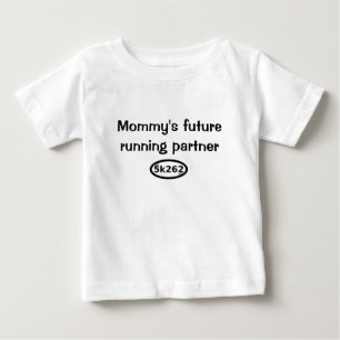 T-shirt Pour Bébé La future associée courante de la maman