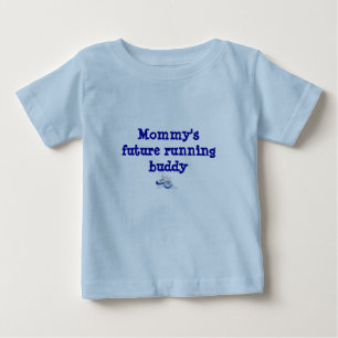 T-shirt Pour Bébé La future copine courante de la maman
