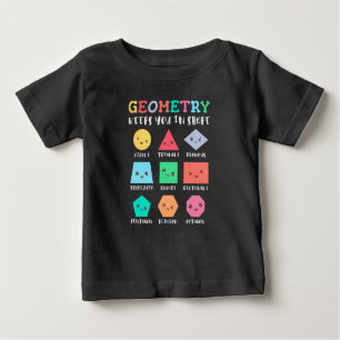 T-shirt Pour Bébé La géométrie vous permet de garder la forme, les f