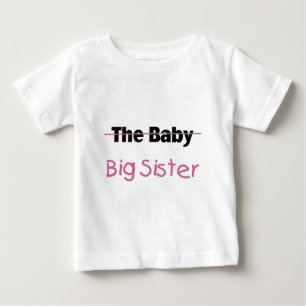 T-shirt Pour Bébé La grande soeur de bébé