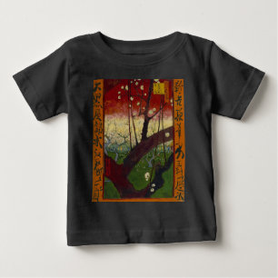 T-shirt Pour Bébé La japonaise de Van Gogh après Hiroshige
