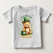 T-shirt Pour Bébé La journée de la St. Paddy Pot o’ Giggles (Devant)