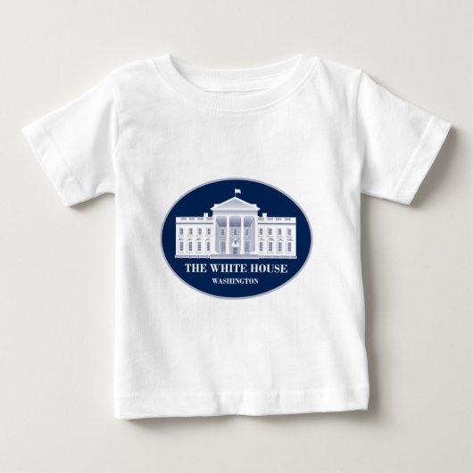 T-shirt Pour Bébé La Maison Blanche (Devant)