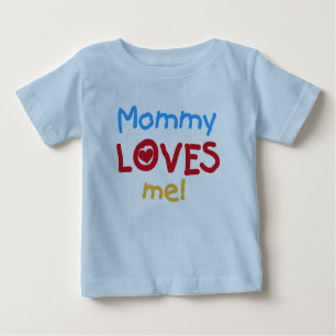 T-shirt Pour Bébé La maman m'aime
