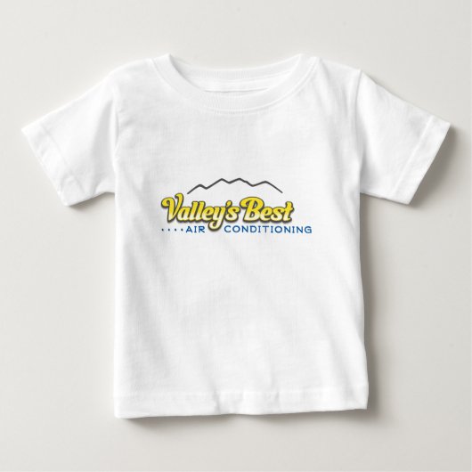 T-shirt Pour Bébé La meilleure climatisation de la vallée (Devant)