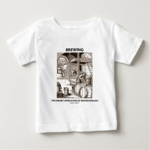 T-shirt Pour Bébé La Mise En Oeuvre La Plus Ancienne De La Biotechno