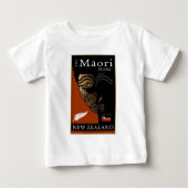 T-shirt Pour Bébé La Nouvelle Zélande (Devant)