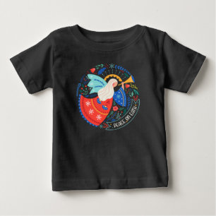 T-shirt Pour Bébé La paix sur Terre Angel Design