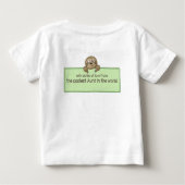 T-shirt Pour Bébé La paresse drôle plutôt pende l'amant de paresse (Dos)