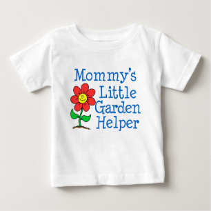 T-shirt Pour Bébé La petite aide au jardin de maman