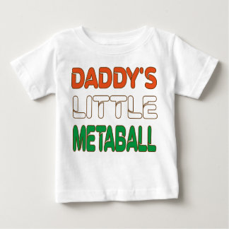 T-shirt Pour Bébé La petite boulette de papa drôle Papa Italien