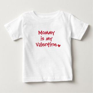T-shirt Pour Bébé La petite chemise Saint-Valentin de maman