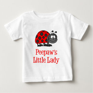 T-shirt Pour Bébé La petite dame de Peepaw