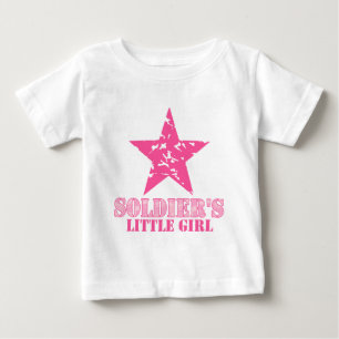 T-shirt Pour Bébé La petite fille du soldat