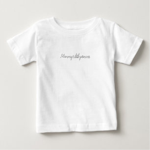 T-shirt Pour Bébé La petite princesse de maman