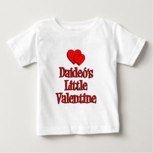T-shirt Pour Bébé La petite Saint Valentin de Daideo