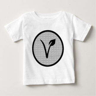 T-shirt Pour Bébé La pièce en t de végétalien de diable