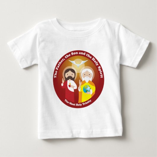 T-shirt Pour Bébé La plupart de trinité sainte (Devant)