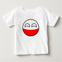 La Pologne Geeky tendante drôle Countryball