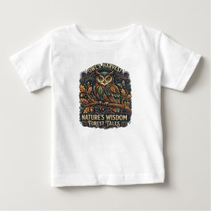 T-shirt Pour Bébé La sagesse de la nature – Une source d'inspiration