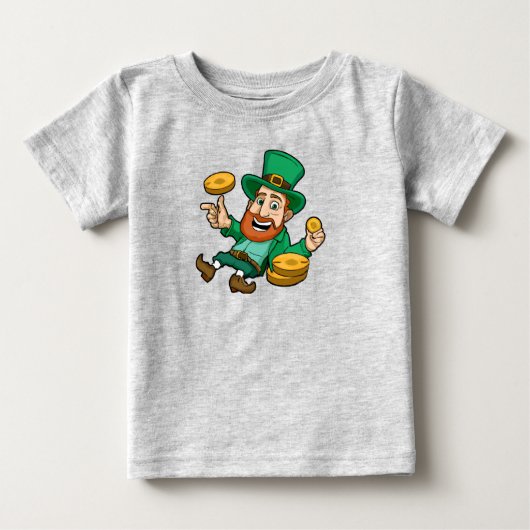 T-shirt Pour Bébé la Saint-Patrick   (Devant)