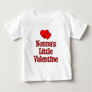 T-shirt Pour Bébé La Saint Valentin de Nonna