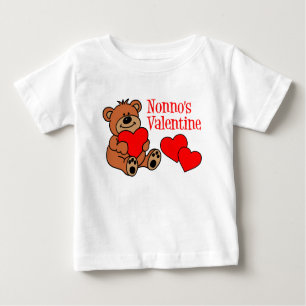 T-shirt Pour Bébé La Saint Valentin de Nonno