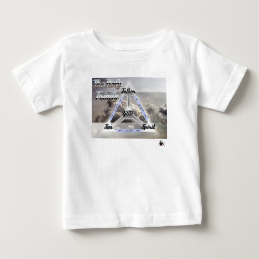 T-shirt Pour Bébé La trinité sainte (Devant)