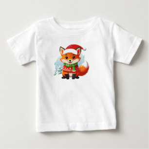 T-shirt Pour Bébé La veille de Noël de Little Fox