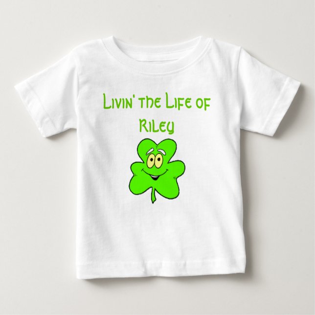 T-shirt Pour Bébé La vie de Riley (Devant)
