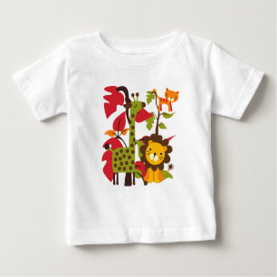 T-shirt Pour Bébé La vie de safari
