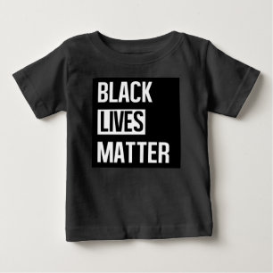 T-shirt Pour Bébé La vie des Noirs compte