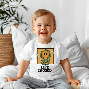 T-shirt Pour Bébé La vie est bonne