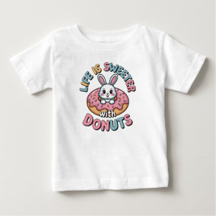 T-shirt Pour Bébé La Vie Est Plus Douce Avec Des Dents