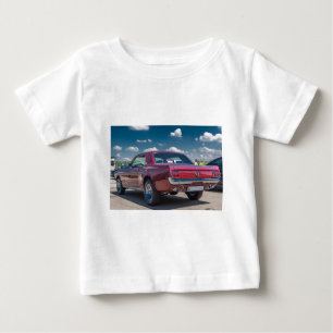 T-shirt Pour Bébé La voiture folâtre le métal rouge de vitesses de
