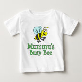 T-shirt Pour Bébé L'abeille occupée de Mummu (Devant)