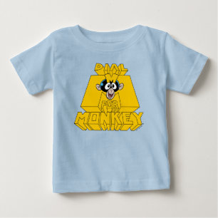 T-shirt Pour Bébé Laboratoire de Dexter - Composez M pour singe