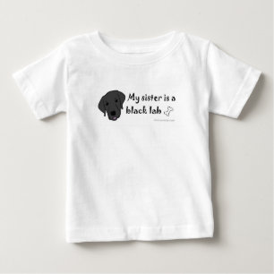 T-shirt Pour Bébé laboratoire noir