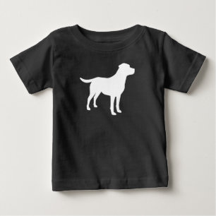 T-shirt Pour Bébé Labrador Baby shower de chien Laboratoire gris Neu