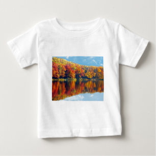 T-shirt Pour Bébé Lac d'automne