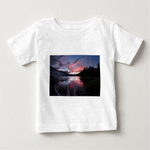 T-shirt Pour Bébé Lac Merced Sunset - Yosemite - Californie