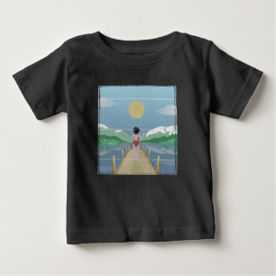T-shirt Pour Bébé Lac Rotoiti Nouvelle-Zélande