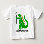 T-shirt Pour Bébé Lacrosse_Designs_LaxasaurusRex (Devant)