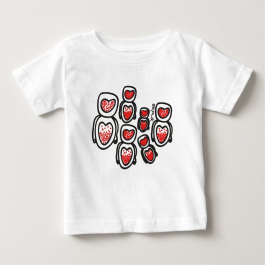 T-shirt Pour Bébé Lady Beatle (Devant)